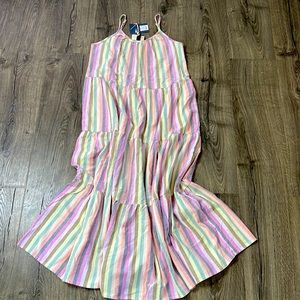 Women’s Striped Maxi Dress